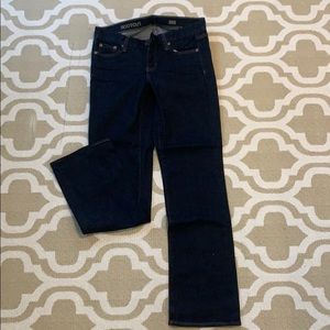 26S JCREW bootcut dark wash jeans Women’s